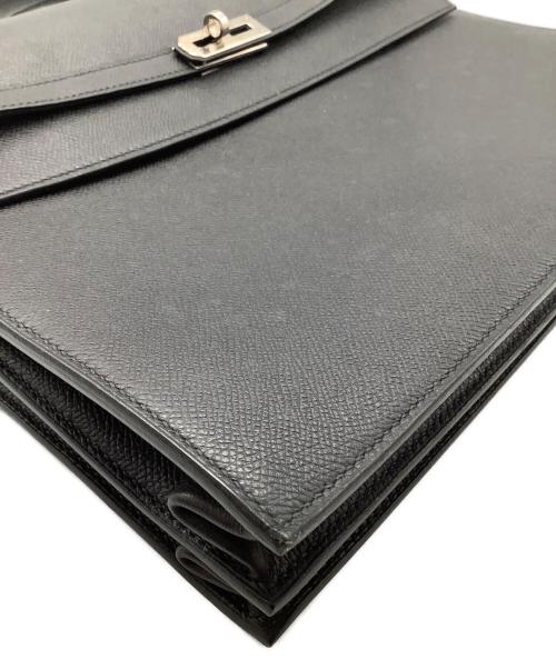 HERMES（エルメス）HERMES (エルメス) ケリーデペッシュ 34 ブラックの古着・服飾アイテム
