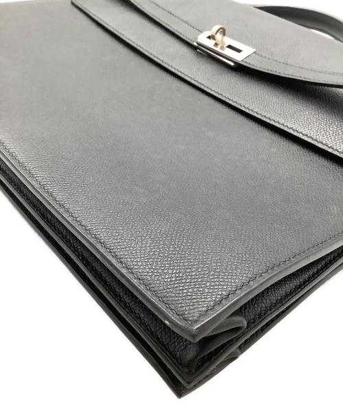 HERMES（エルメス）HERMES (エルメス) ケリーデペッシュ 34 ブラックの古着・服飾アイテム