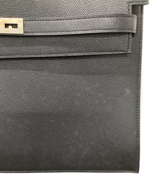 HERMES（エルメス）HERMES (エルメス) ケリーデペッシュ 34 ブラックの古着・服飾アイテム