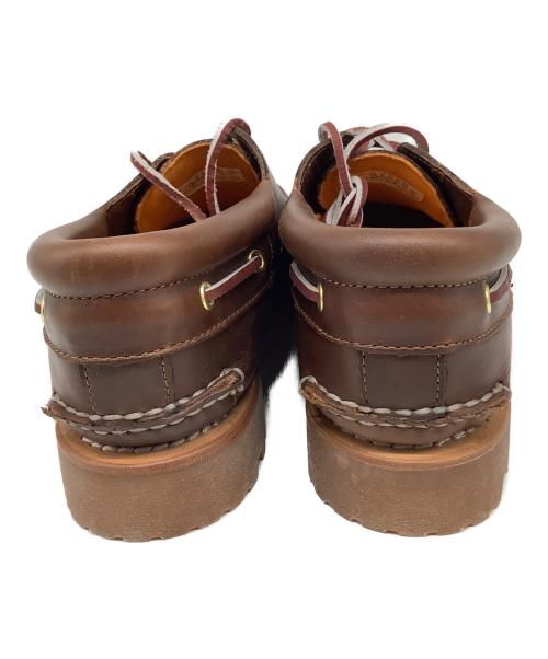 Timberland（ティンバーランド）Timberland (ティンバーランド) Authentics 3 Eye Classic Lug ブラウン サイズ:US9.5Wの古着・服飾アイテム