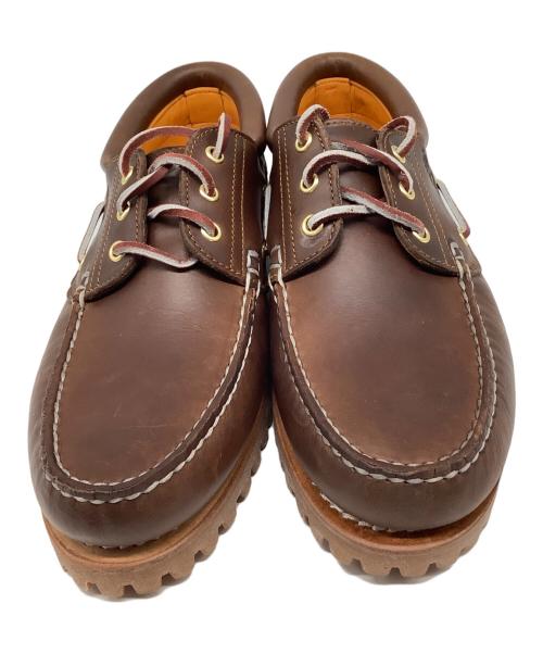 Timberland（ティンバーランド）Timberland (ティンバーランド) Authentics 3 Eye Classic Lug ブラウン サイズ:US9.5Wの古着・服飾アイテム
