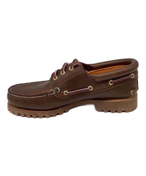 Timberland（ティンバーランド）Timberland (ティンバーランド) Authentics 3 Eye Classic Lug ブラウン サイズ:US9.5Wの古着・服飾アイテム