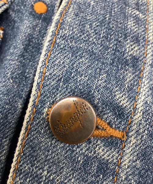 Wrangler（ラングラー）Wrangler (ラングラー) 11MJ 復刻モデル デニムジャケット ブルー サイズ:Lの古着・服飾アイテム