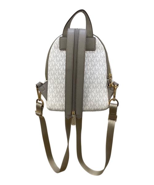 MICHAEL KORS（マイケルコース）MICHAEL KORS (マイケルコース) ミニリュック ホワイトの古着・服飾アイテム