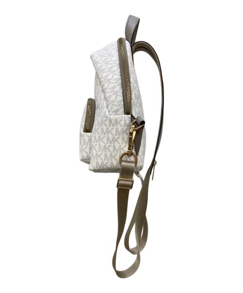 MICHAEL KORS（マイケルコース）MICHAEL KORS (マイケルコース) ミニリュック ホワイトの古着・服飾アイテム
