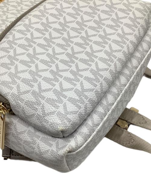 MICHAEL KORS（マイケルコース）MICHAEL KORS (マイケルコース) ミニリュック ホワイトの古着・服飾アイテム