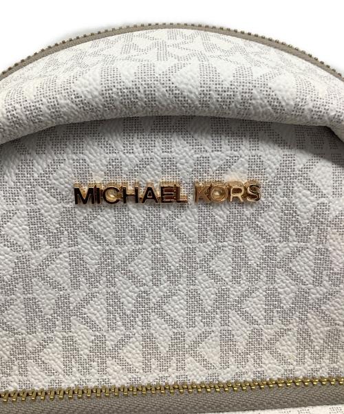 MICHAEL KORS（マイケルコース）MICHAEL KORS (マイケルコース) ミニリュック ホワイトの古着・服飾アイテム