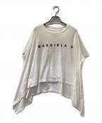 MM6 Maison Margielaエムエムシックスメゾンマルジェラ）の古着「半袖カットソー」｜ホワイト