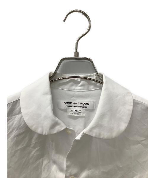 COMME des GARCONS COMME des GARCONS（コムデギャルソン コムデギャルソン）COMME des GARCONS COMME des GARCONS (コムデギャルソン コムデギャルソン) 丸襟フリル長袖シャツ ホワイト サイズ:XSの古着・服飾アイテム