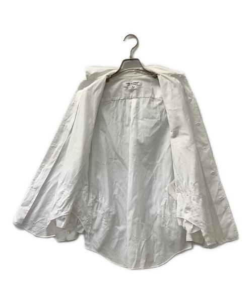 COMME des GARCONS COMME des GARCONS（コムデギャルソン コムデギャルソン）COMME des GARCONS COMME des GARCONS (コムデギャルソン コムデギャルソン) 丸襟フリル長袖シャツ ホワイト サイズ:XSの古着・服飾アイテム