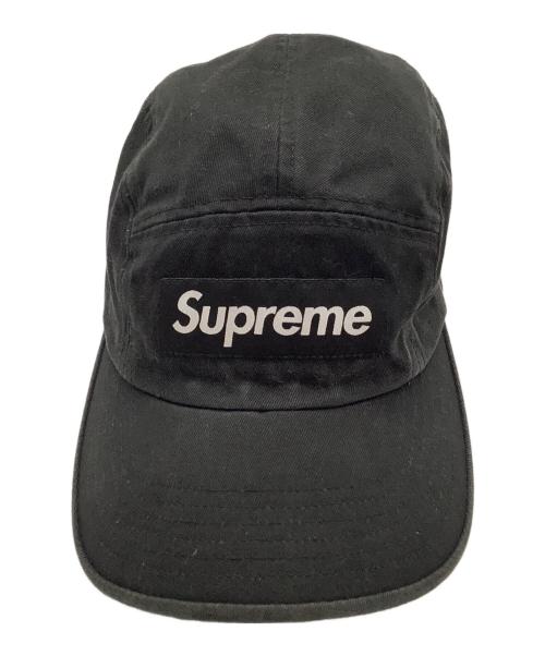 SUPREME（シュプリーム）SUPREME (シュプリーム) WASHED CHINO TWILL CAMP ブラックの古着・服飾アイテム