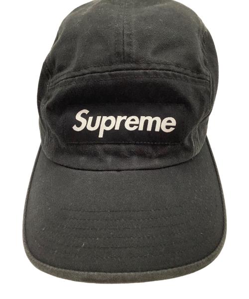 SUPREME（シュプリーム）SUPREME (シュプリーム) WASHED CHINO TWILL CAMP ブラックの古着・服飾アイテム