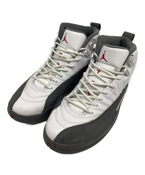 NIKE（ナイキ）NIKE (ナイキ) AIR JORDAN 12 RETRO（エアジョーダン12レトロ） ホワイト×グレー サイズ:US8.5の古着・服飾アイテム