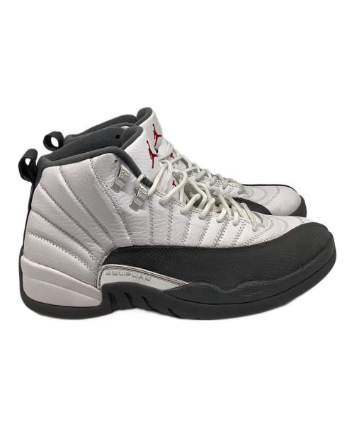 NIKE（ナイキ）NIKE (ナイキ) AIR JORDAN 12 RETRO（エアジョーダン12レトロ） ホワイト×グレー サイズ:US8.5の古着・服飾アイテム