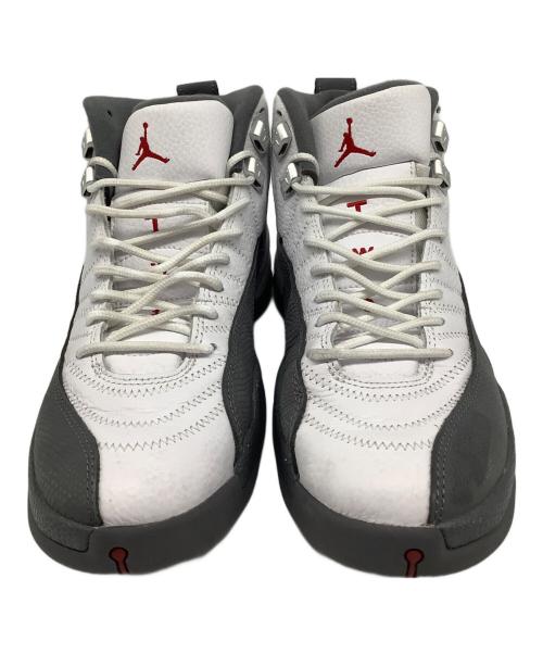 NIKE（ナイキ）NIKE (ナイキ) AIR JORDAN 12 RETRO（エアジョーダン12レトロ） ホワイト×グレー サイズ:US8.5の古着・服飾アイテム