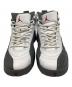 中古・古着 NIKE (ナイキ) AIR JORDAN 12 RETRO（エアジョーダン12レトロ） ホワイト×グレー サイズ:US8.5：12000円