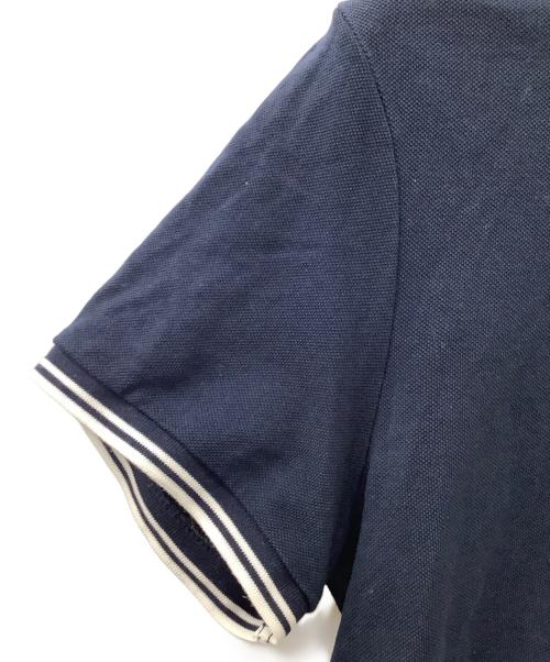 MONCLER（モンクレール）MONCLER (モンクレール) ポロシャツ ネイビー サイズ:Mの古着・服飾アイテム