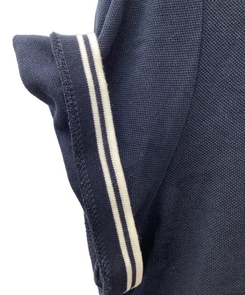 MONCLER（モンクレール）MONCLER (モンクレール) ポロシャツ ネイビー サイズ:Mの古着・服飾アイテム