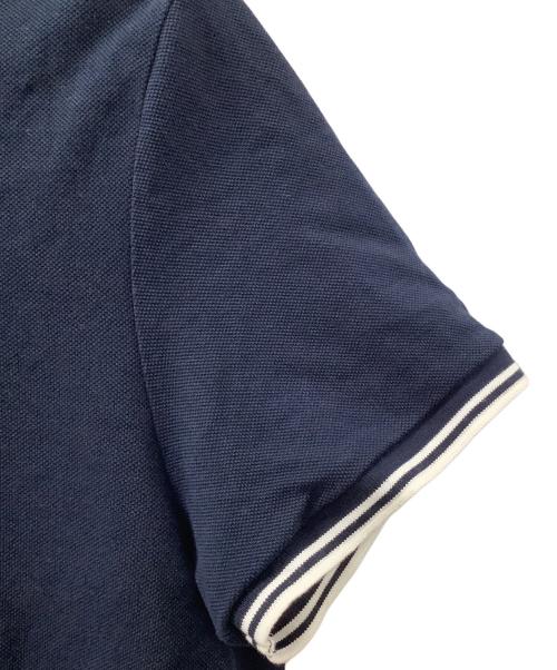 MONCLER（モンクレール）MONCLER (モンクレール) ポロシャツ ネイビー サイズ:Mの古着・服飾アイテム