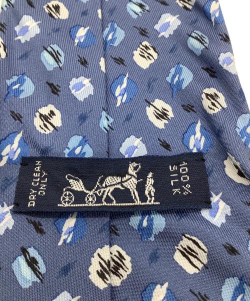 HERMES（エルメス）HERMES (エルメス) ネクタイ ブルー サイズ:-の古着・服飾アイテム
