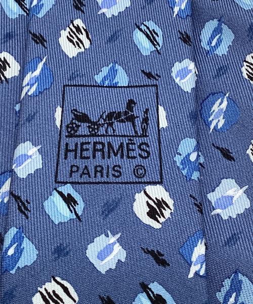 HERMES（エルメス）HERMES (エルメス) ネクタイ ブルー サイズ:-の古着・服飾アイテム
