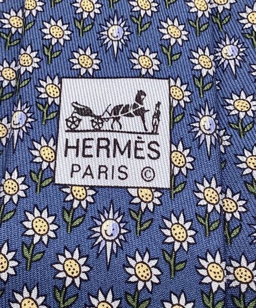 HERMES（エルメス）HERMES (エルメス) ネクタイ ブルー サイズ:-の古着・服飾アイテム