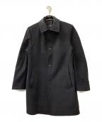 BOSS HUGO BOSSボス ヒューゴボス）の古着「カシミヤ混ステンカラーコート」｜グレー