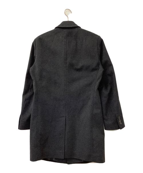 BOSS HUGO BOSS（ボス ヒューゴボス）BOSS HUGO BOSS (ボス ヒューゴボス) カシミヤ混ステンカラーコート グレー サイズ:US36Rの古着・服飾アイテム