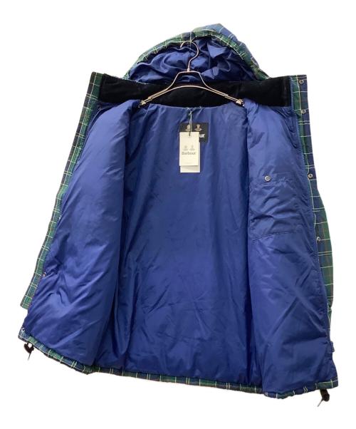 Barbour（バブアー）Barbour (バブアー) 中綿ジャケット グリーン×ネイビー サイズ:L 未使用品の古着・服飾アイテム
