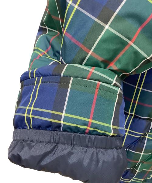 Barbour（バブアー）Barbour (バブアー) 中綿ジャケット グリーン×ネイビー サイズ:L 未使用品の古着・服飾アイテム