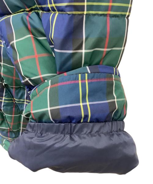 Barbour（バブアー）Barbour (バブアー) 中綿ジャケット グリーン×ネイビー サイズ:L 未使用品の古着・服飾アイテム