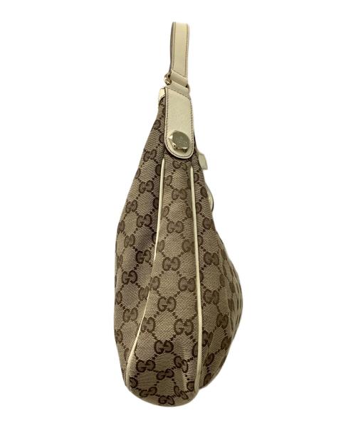GUCCI（グッチ）GUCCI (グッチ) GG ショルダーバッグ ベージュの古着・服飾アイテム