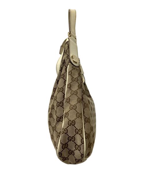 GUCCI（グッチ）GUCCI (グッチ) GG ショルダーバッグ ベージュの古着・服飾アイテム