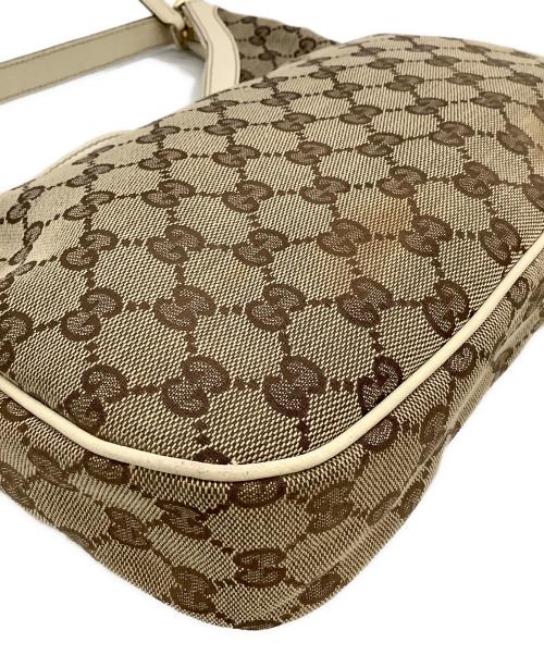GUCCI（グッチ）GUCCI (グッチ) GG ショルダーバッグ ベージュの古着・服飾アイテム