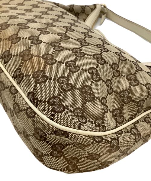 GUCCI（グッチ）GUCCI (グッチ) GG ショルダーバッグ ベージュの古着・服飾アイテム