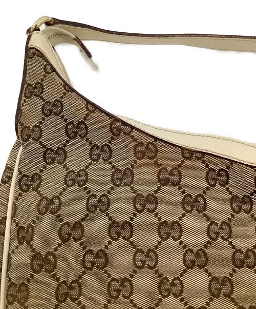 GUCCI（グッチ）GUCCI (グッチ) GG ショルダーバッグ ベージュの古着・服飾アイテム