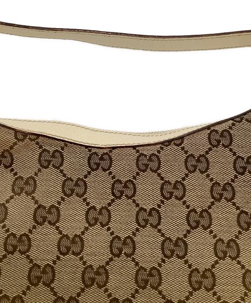 GUCCI（グッチ）GUCCI (グッチ) GG ショルダーバッグ ベージュの古着・服飾アイテム