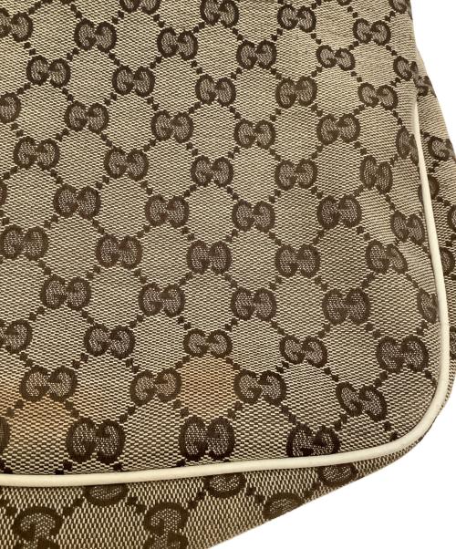 GUCCI（グッチ）GUCCI (グッチ) GG ショルダーバッグ ベージュの古着・服飾アイテム