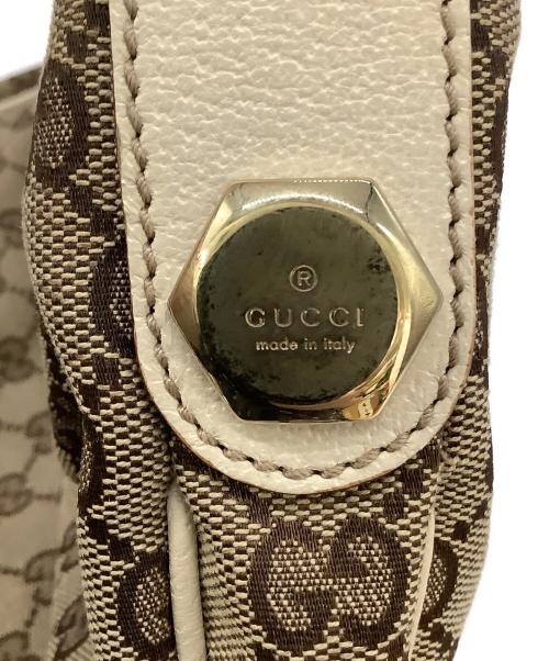 GUCCI（グッチ）GUCCI (グッチ) GG ショルダーバッグ ベージュの古着・服飾アイテム