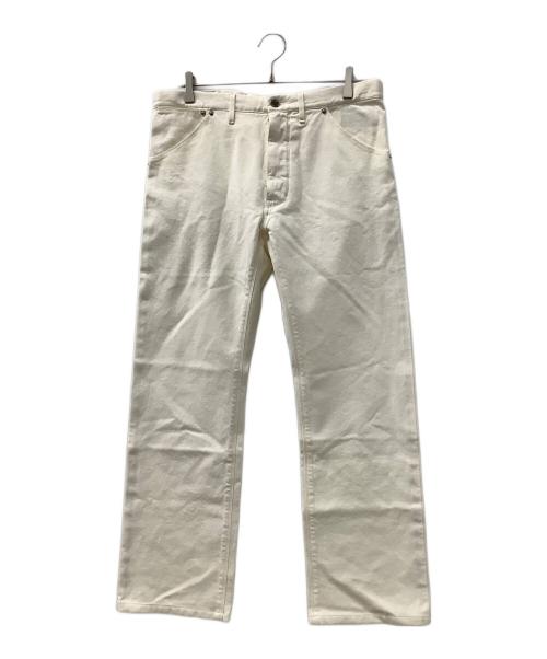 LOUIS VUITTON（ルイ ヴィトン）LOUIS VUITTON (ルイ ヴィトン) デニムパンツ ホワイト サイズ:44の古着・服飾アイテム