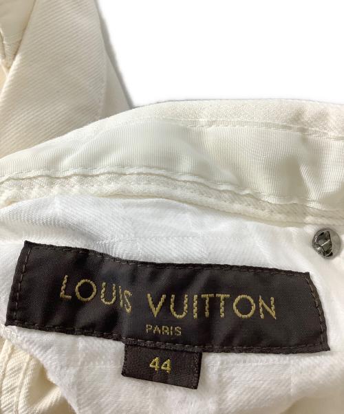 LOUIS VUITTON（ルイ ヴィトン）LOUIS VUITTON (ルイ ヴィトン) デニムパンツ ホワイト サイズ:44の古着・服飾アイテム