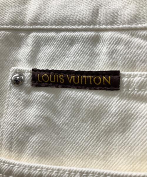 LOUIS VUITTON（ルイ ヴィトン）LOUIS VUITTON (ルイ ヴィトン) デニムパンツ ホワイト サイズ:FR44の古着・服飾アイテム