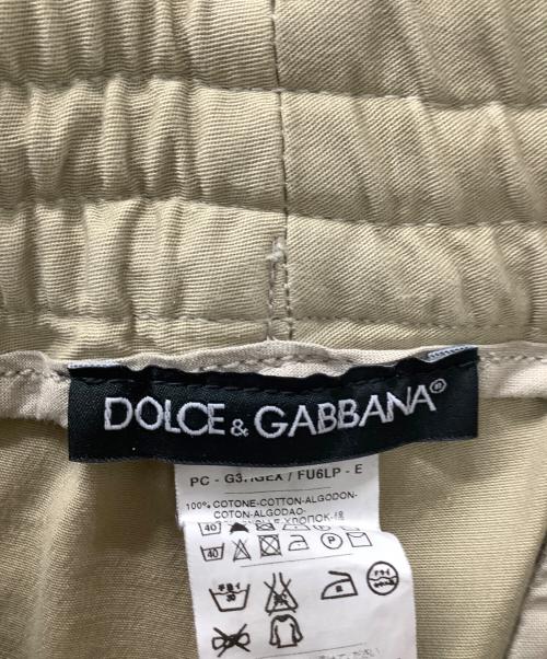 DOLCE & GABBANA（ドルチェ＆ガッバーナ）DOLCE & GABBANA (ドルチェ＆ガッバーナ) カーゴパンツ ベージュ サイズ:48の古着・服飾アイテム