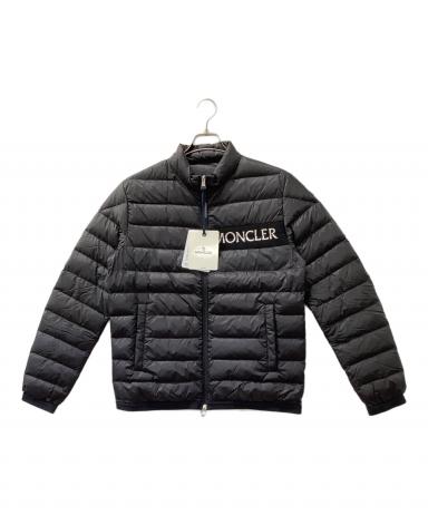 MONCLER モンクレール 19AW NEVEU ロゴ刺繍 ダウンジャケット ブラック E10914036194 中古・古着通販】MONCLER (モンクレール) NEVEU ダウンジャケット