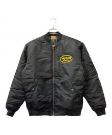 VANSON（バンソン）の古着「MA-1ジャケット」｜ブラック