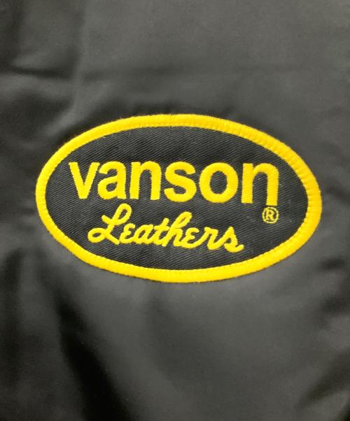 VANSON（バンソン）VANSON (バンソン) MA-1ジャケット ブラック サイズ:Lの古着・服飾アイテム