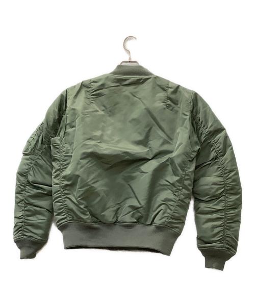 AVIREX（アヴィレックス）AVIREX (アヴィレックス) フライトジャケット カーキ サイズ:L 未使用品の古着・服飾アイテム
