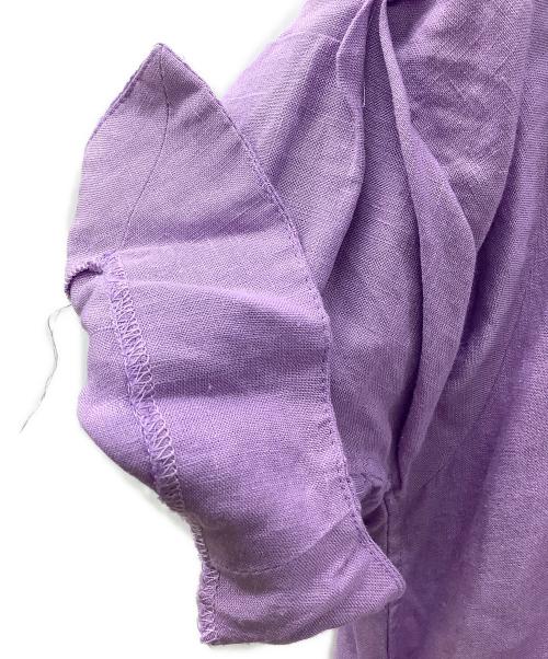 ticca（ティッカ）ticca (ティッカ) 半袖ワンピース パープル サイズ:Fの古着・服飾アイテム