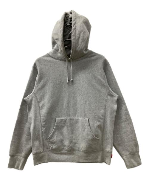 SUPREME（シュプリーム）SUPREME (シュプリーム) Micro Hooded Sweatshirt グレー サイズ:Mの古着・服飾アイテム