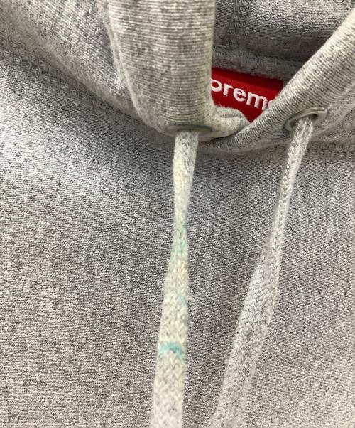 SUPREME（シュプリーム）SUPREME (シュプリーム) Micro Hooded Sweatshirt グレー サイズ:Mの古着・服飾アイテム
